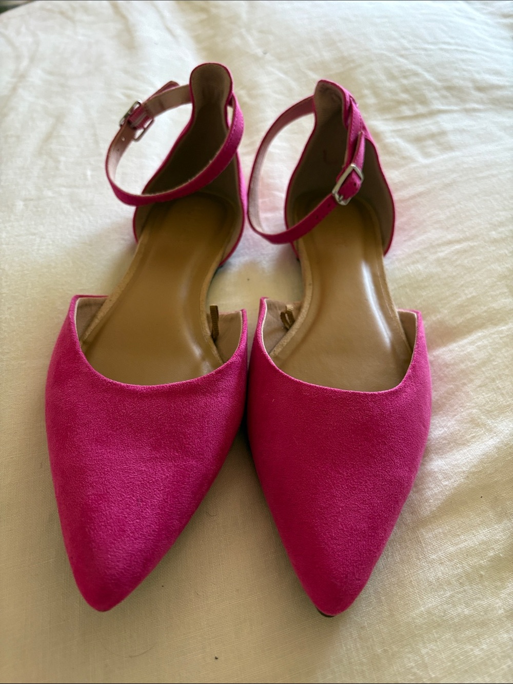 Old Navy Pointed-Toe Ankle Strap Flats - NWOT - Picture 2 of 3